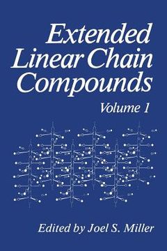 portada Extended Linear Chain Compounds: Volume 1 (en Inglés)