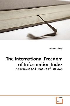portada the international freedom of information index (en Inglés)