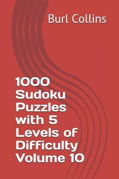 portada 1000 Sudoku Puzzles with 5 Levels of Difficulty Volume 10 (in English)