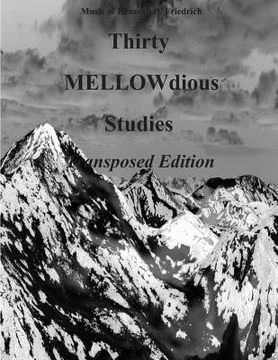 portada Thirty MELLOW-dious Studies, Vol. 1-saxophone version (en Inglés)