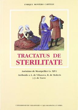 portada Tractatus de Sterilitate, Anonimo de Montpellier (s. Xiv)