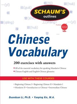 portada Schaum's Outline of Chinese Vocabulary (en Inglés)