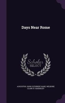 portada Days Near Rome (en Inglés)