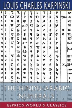 portada The Hindu-Arabic Numerals (Esprios Classics) (in English)
