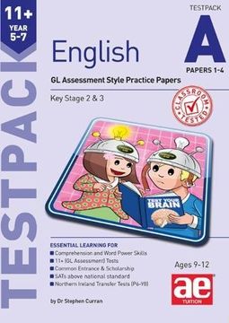 portada 11+ English Year 5-7 Testpack A Papers 1-4: GL Assessment Style Practice Papers