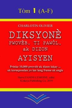 portada Diksyone Pwovèb, Ti pawòl, ak Dizon Ayisyen (en Francés)