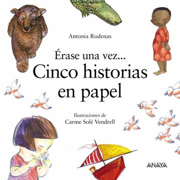 portada Érase Una Vez Cinco Historias En Papel (in Spanish)