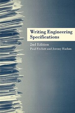 portada writing engineering specifications (in English)