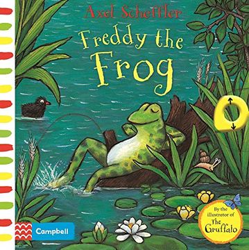 portada Freddy the Frog: A Push, Pull, Slide Book (Axel Scheffler Campbell Range) (in English)