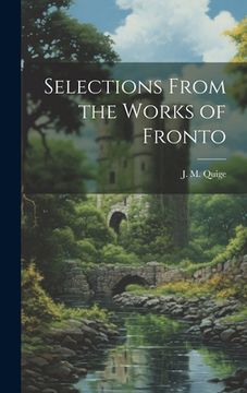 portada Selections From the Works of Fronto
