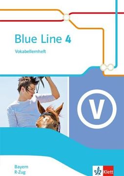 portada Blue Line 4 R-Zug. Ausgabe Bayern: Vokabellernheft Klasse 8 (Blue Line. Ausgabe für Bayern ab 2017)
