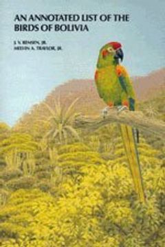 portada An Annotated List of the Birds of Bolivia (en Inglés)