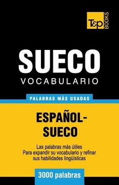 portada Vocabulario español-sueco - 3000 palabras más usadas