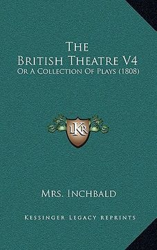 portada the british theatre v4: or a collection of plays (1808)