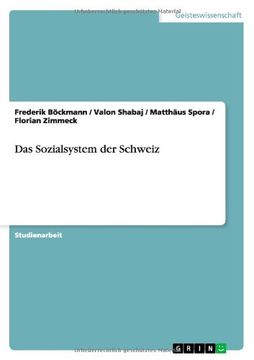 portada Das Sozialsystem der Schweiz (German Edition)