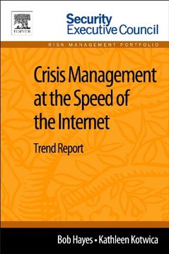 portada Crisis Management at the Speed of the Internet: Trend Report (en Inglés)