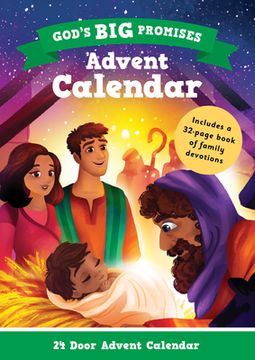 portada God's Big Promises Advent Calendar and Family Devotions: 25 Door Advent Calendar (en Inglés)