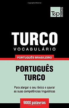 portada Vocabulário Português Brasileiro-Turco - 9000 Palavras: 179 (Brazilian Portuguese Collection) (en Portugués)