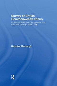 portada Survey of British Commonwealth Affairs (en Inglés)