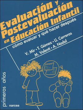 portada Evaluación y Postevaluación en Educación Infantil: Cómo Evaluar y qué Hacer Después
