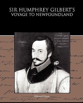 portada sir humphrey gilbert's voyage to newfoundland (en Inglés)