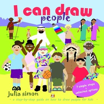 portada I can draw people: a step-by-step guide on how to draw people for kids (en Inglés)