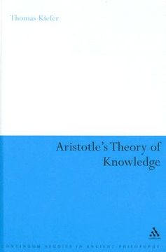 portada aristotle's theory of knowledge (en Inglés)