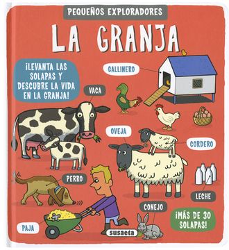 portada Pequeños Exploradores. La Granja (­Mas de 30 Solapas! ) (in Spanish)
