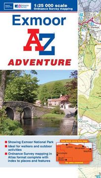 portada Exmoor Adventure Atlas (A-Z Adventure Atlas)