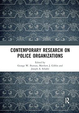 portada Contemporary Research on Police Organizations (in English)