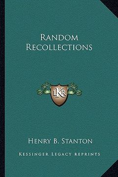 portada random recollections (en Inglés)