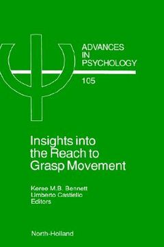 portada insights into the reach to grasp movement (en Inglés)