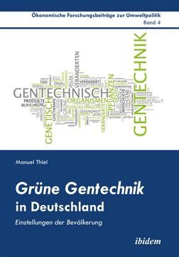 portada Grüne Gentechnik in Deutschland (en Alemán)