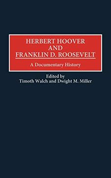 portada Herbert Hoover and Franklin d. Roosevelt: A Documentary History (Contributions in American History) (en Inglés)