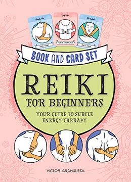 portada Press Here! Reiki for Beginners Book and Card Set: Your Guide to Subtle Energy Therapy (in English)
