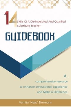 portada 14 Skills Of A Distinguished And Qualified Substitute Teacher GUIDEBOOK (in English)