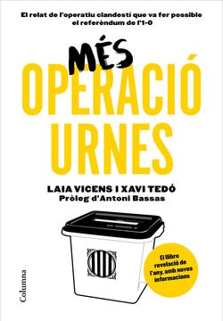 portada Més Operació Urnes: Pròleg D'Antoni Bassas (no Ficció Columna) (en Catalá)