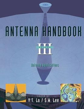 portada antenna handbook: volume iii applications (en Inglés)