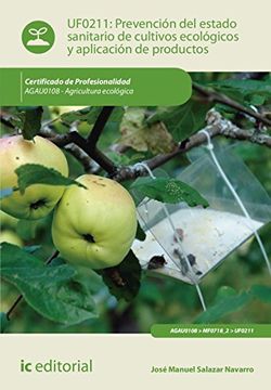 portada Prevención del Estado Sanitario de Cultivos Ecológicos y Aplicación de Productos. Agau0108 - Agricultura Ecológica (in Spanish)