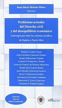 portada Problemas Actuales del Derecho Civil y del Desequilibrio ec (in Spanish)