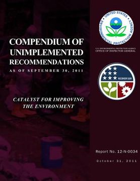 portada Compendium of Unimplemented Recommendation as of September 30, 2011 (en Inglés)