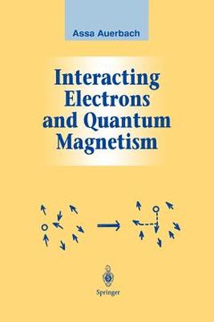 portada interacting electrons and quantum magnetism (in English)