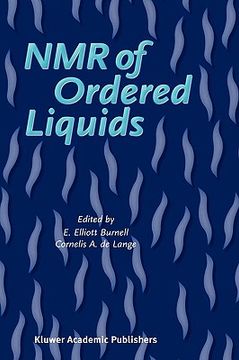 portada nmr of ordered liquids (en Inglés)