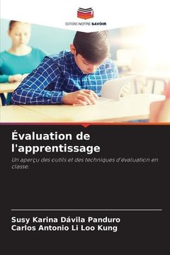 portada Évaluation de l'apprentissage (in French)