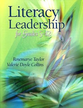 portada literacy leadership for grades 5-12 (en Inglés)