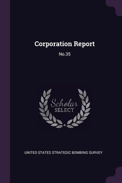 portada Corporation Report: No.35 (en Inglés)