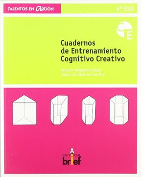 portada Cuaderno de entrenamiento cognitivo creativo, 4 ESO (Paperback)