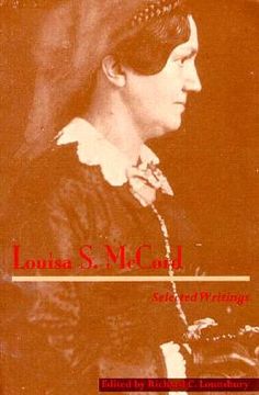 portada Louisa S. McCord: Selected Writings (en Inglés)