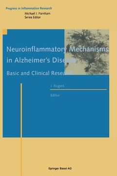 portada Neuroinflammatory Mechanisms in Alzheimer's Disease: Basic and Clinical Research (en Inglés)