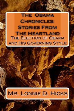 portada the obama chronicles: stories from the heartland (en Inglés)